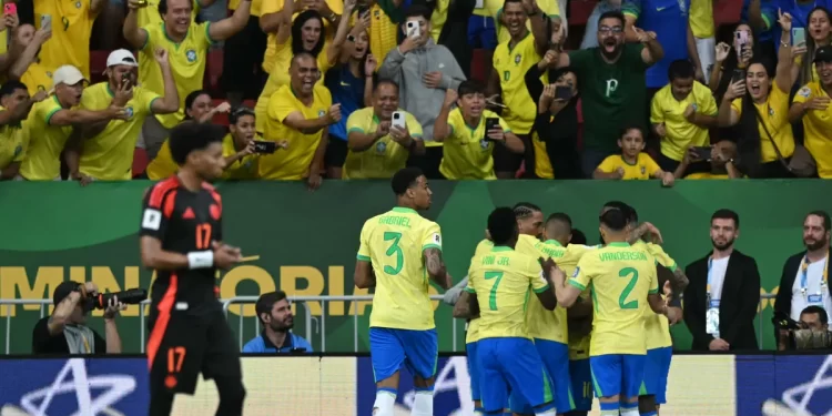 Brasil y un festejo crucial en un partido emotivo y eterno contra Colombia