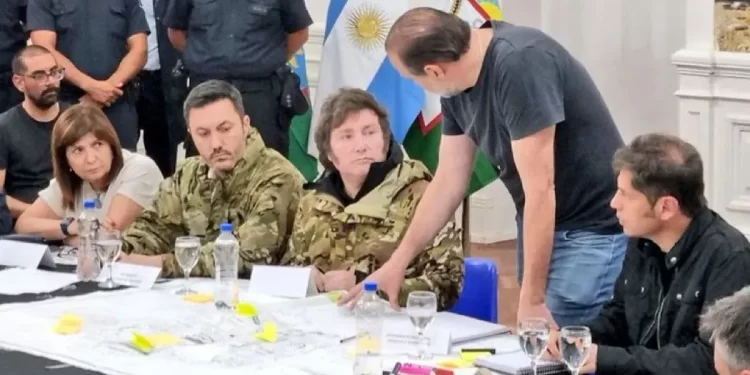 El Gobierno autorizó el envío de $10 mil millones a Bahía Blanca para las tareas de asistencia tras el temporal