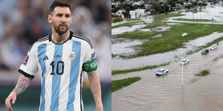 El sentido mensaje de Lionel Messi para las víctimas del temporal en Bahía Blanca
