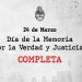El video del Gobierno de Javier Milei por el 24 de marzo: “Día de la Memoria completa”