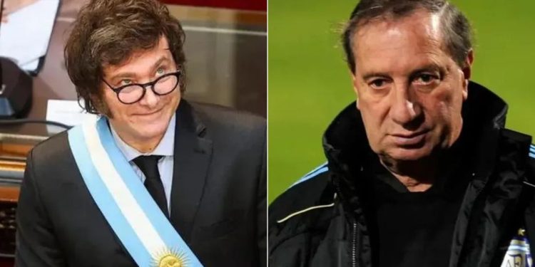 Javier Milei saludó a Carlos Bilardo por su cumpleaños: “Bilardista hasta la médula”