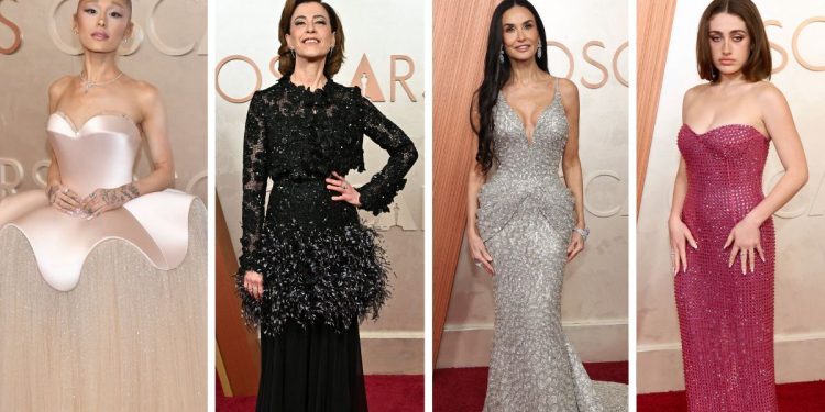 La alfombra roja de los premios Oscar: los mejores looks de la noche