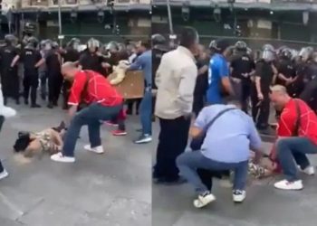 La jubilada de 87 años golpeada por la policía en Congreso denunció a Patricia Bullrich