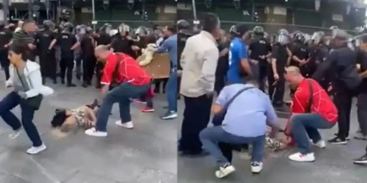 La jubilada de 87 años golpeada por la policía en Congreso denunció a Patricia Bullrich