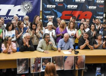 Las CTA repudiaron la represión a jubilados, convocaron a una nueva marcha y pidieron la renuncia de Patricia Bullrich