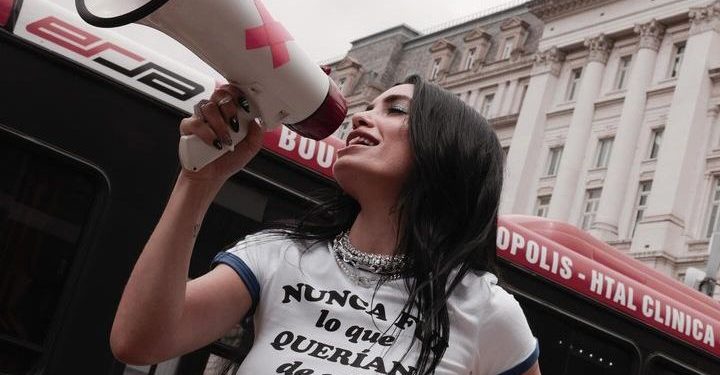 Milei borró todos sus posteos sobre Lali Espósito