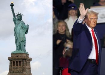 Un legislador francés reclamó que EEUU devuelva la Estatua de la Libertad: “Estará mejor en casa”