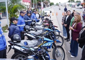 Barranqueras: Nuevas unidades motorizadas entregadas a la Dirección de Tránsito y Patentes