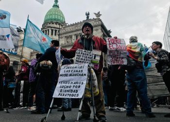 ¡A la huelga! Las voces de la marcha en Congreso