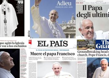 Así despidieron las tapas de los diarios de todo el mundo al papa Francisco