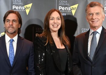 Con Mauricio Macri y Lacalle Pou, la Fundación Pensar reunió a la primera plana del PRO en la cena anual