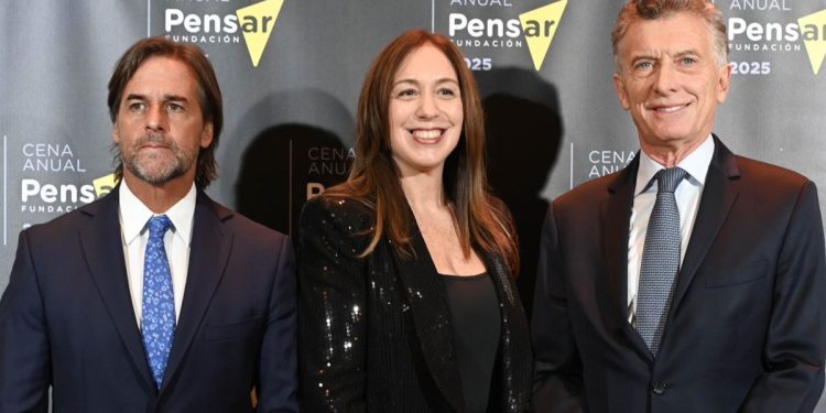 Con Mauricio Macri y Lacalle Pou, la Fundación Pensar reunió a la primera plana del PRO en la cena anual