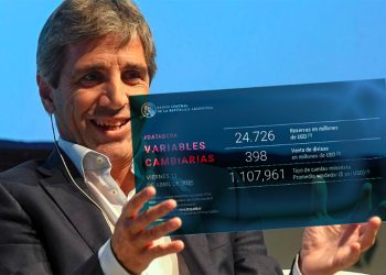 Denuncian a Milei, Caputo y Bausili por la venta de casi 400 millones de dólares a 1100 pesos