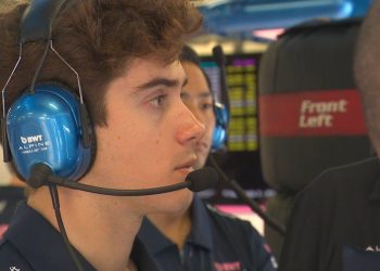 Franco Colapinto colaboró desde Inglaterra con Alpine durante el GP de Bahréin