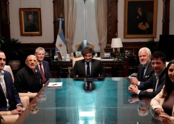 Javier Milei recibió al CEO de la CPAC y a empresarios estadounidenses