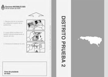 La Cámara Electoral aprobó los modelos de Boleta Única de Papel para las elecciones legislativas