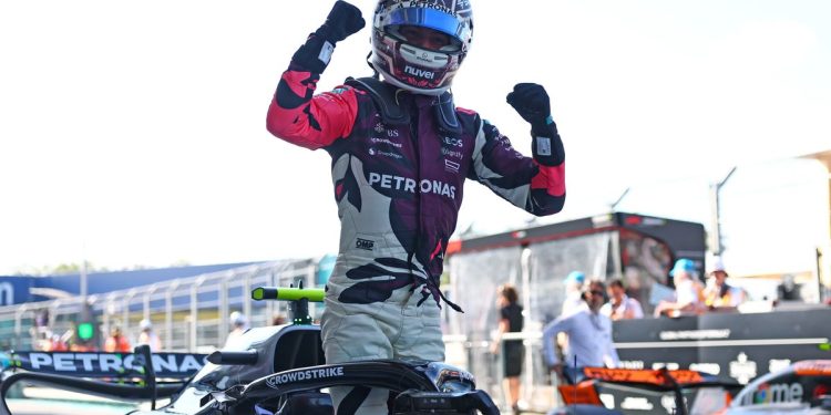 Antonelli voló para una jornada histórica en la Formula 1