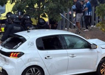 Atropello masiva en España previo al clásico entre Espanyol y Barcelona: hay heridos