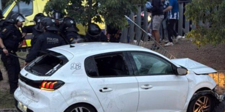 Atropello masiva en España previo al clásico entre Espanyol y Barcelona: hay heridos