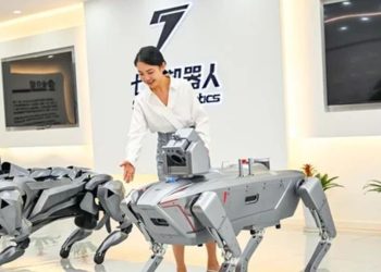 Como en Black Mirror: China presentó robots cuadrúpedos a prueba de explosiones
