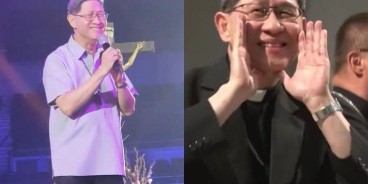 El cardenal filipino se hizo viral por cantar “Imagine” y bailar en misa