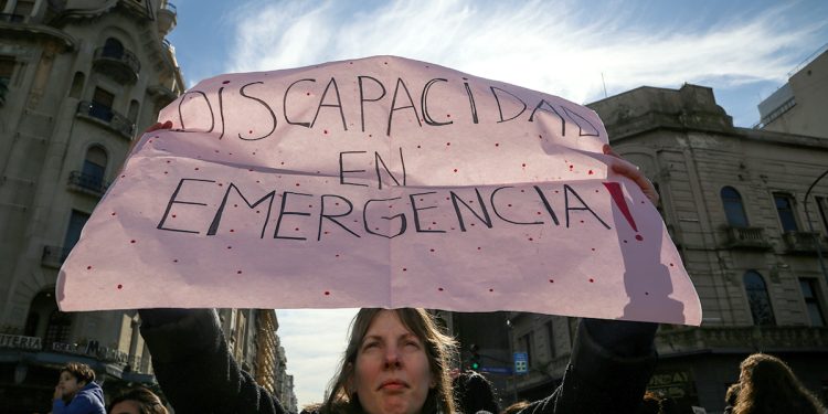 Masivo reclamo por la Ley de Emergencia en Discapacidad: “Por cada prestación que no se paga hay un derecho que se vulnera”