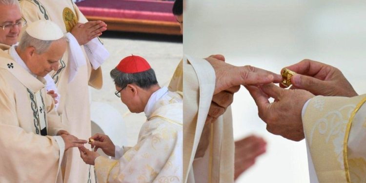 Qué es el anillo del pescador: la joya histórica que marca el inicio del papado de León XIV