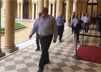 Tras decreto que limita el derecho a huelga, Guillermo Francos recibió al co-secretario general de la CGT, Héctor Daer