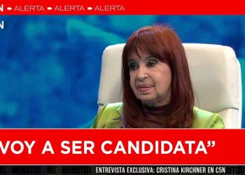 Arrancó la esperanza, Cristina candidata