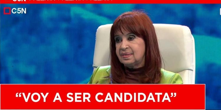 Arrancó la esperanza, Cristina candidata