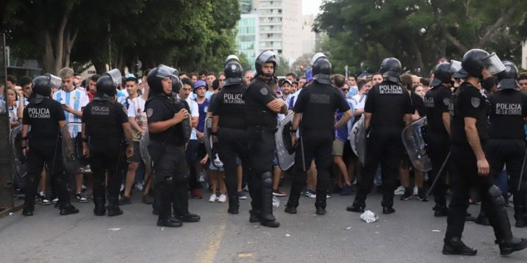 Argentina-Colombia: la Policía desplegará un fuerte operativo de seguridad en el Monumental