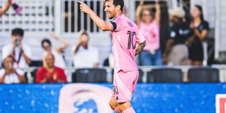 De la mano de Messi, Inter Miami goleó y escala en la MLS