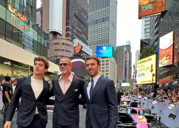 Fórmula 1: Brad Pitt, la estrella “fanática” de Franco Colapinto