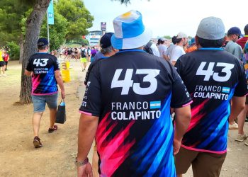 Franco Colapinto en Barcelona: así se vive el paso del piloto de Fórmula 1 por España
