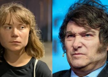 Javier Milei atacó a Greta Thunberg y la calificó de “mercenaria del activismo”