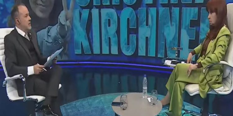 La entrevista de Cristina Kirchner en C5N fue lo más visto en la televisión nacional