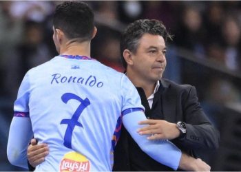 Marcelo Gallardo dio detalles de su llamado a Cristiano Ronaldo y criticó la pronta salida de Franco Mastantuono