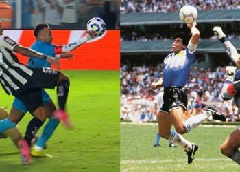 Neymar quiso imitar “la mano de Dios” y terminó expulsado