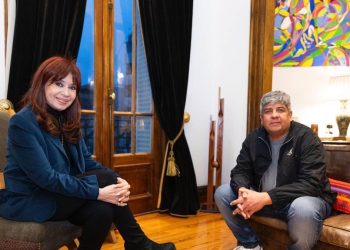 Pablo Moyano se reunió con Cristina Kirchner y habló sobre la marcha del miércoles: “Creo que un cese de actividades va a ser lo mejor”