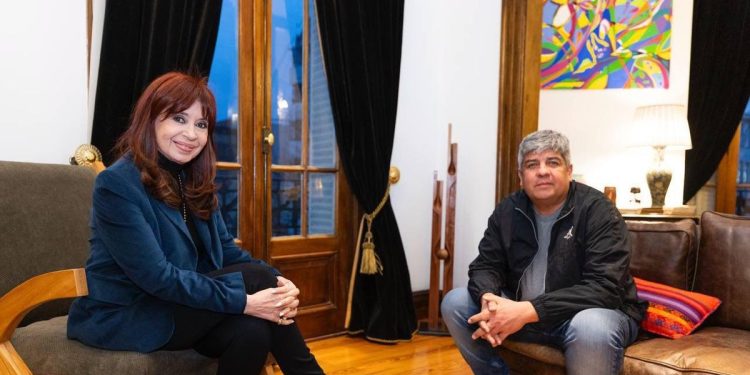 Pablo Moyano se reunió con Cristina Kirchner y habló sobre la marcha del miércoles: “Creo que un cese de actividades va a ser lo mejor”