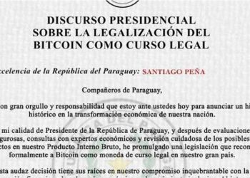 “Paraguay legaliza el Bitcoin”: hackearon al presidente Santiago Peña y difundieron un falso comunicado sobre la criptomoneda