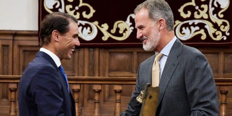Rafael Nadal fue nombrado marqués por el rey Felipe VI en el aniversario de su coronación