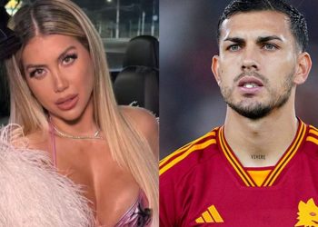 ¿Wanda Nara en brazos de Leandro Paredes en una pileta?: el video