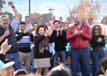 Tincho en Monte Caseros: “La mugre está arriba y tengo el coraje que hace falta para limpiarla en todo Corrientes”