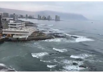 Alerta Tsunami en Chile: en una localidad costera nivel del mar subió 1,75 metros