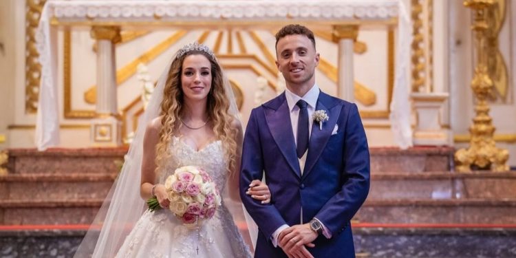 El emotivo mensaje de la esposa de Diogo Jota a un mes de su casamiento