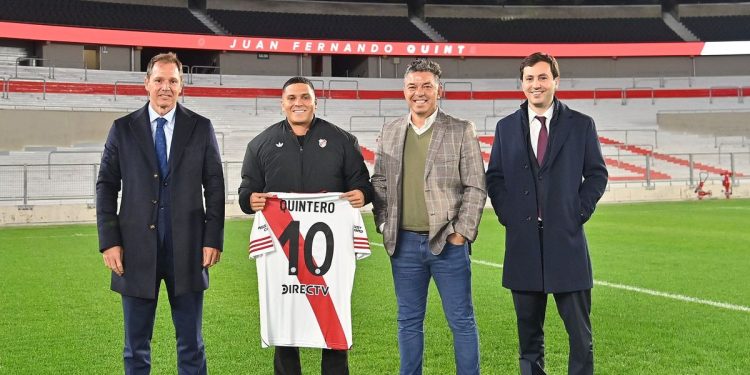River hizo oficial el regreso de Juan Fernando Quintero mientras ya prepara la llegada de otros dos refuerzos