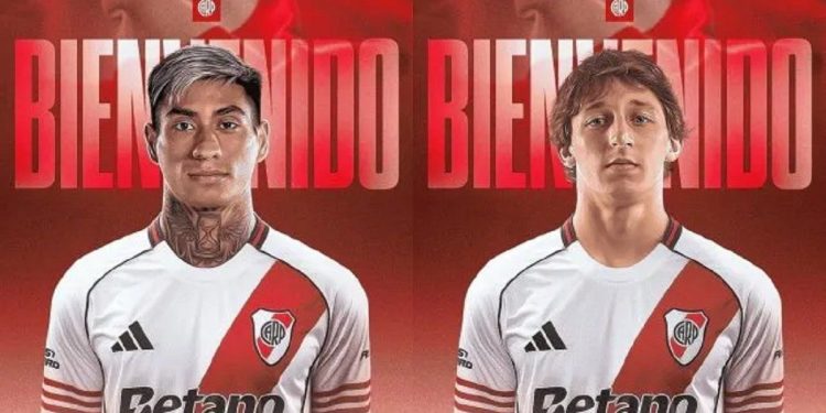 River presentó oficialmente a sus últimos dos refuerzos del mercado de pases