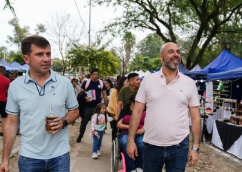 Tincho Ascúa con Germán Braillard en Capital: “Tenemos coraje y equipos para mejorar Corrientes”