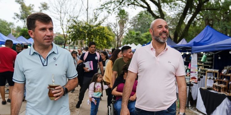 Tincho Ascúa con Germán Braillard en Capital: “Tenemos coraje y equipos para mejorar Corrientes”